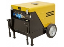 Бензиновый генератор Atlas Copco QEP S14 на шасси